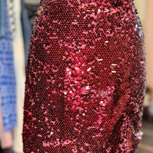 Glamorous Pink Sequin Mini Skirt